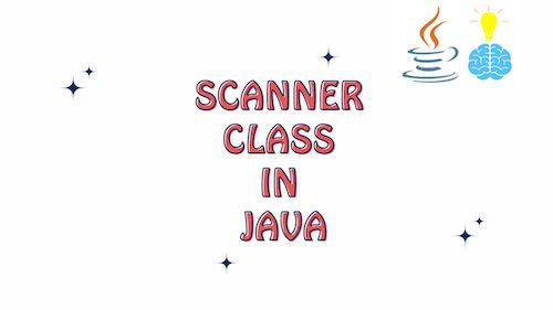 Scanner Class in Java