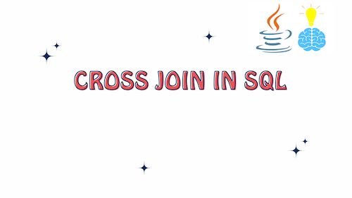 Cross Join in SQL