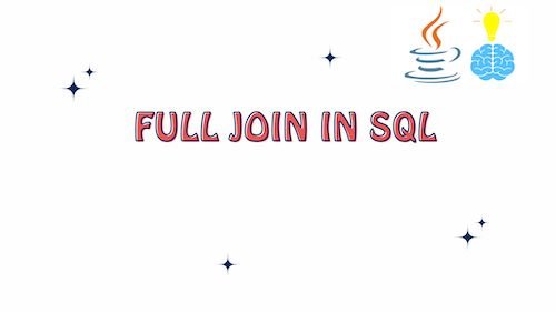 Full Join in SQL
