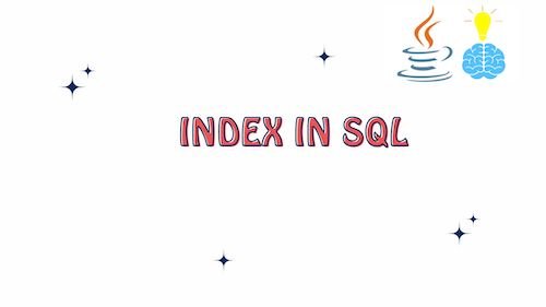 Index in SQL