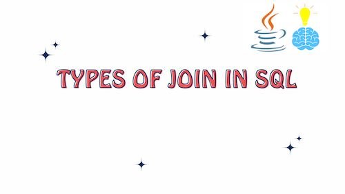 Types of Join in SQL