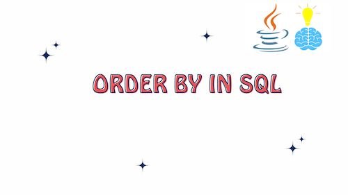 Order By in SQL