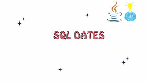 SQL Dates