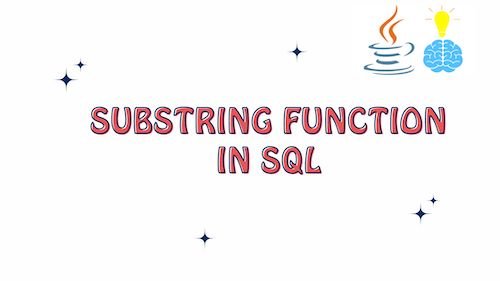 Substring Function in SQL